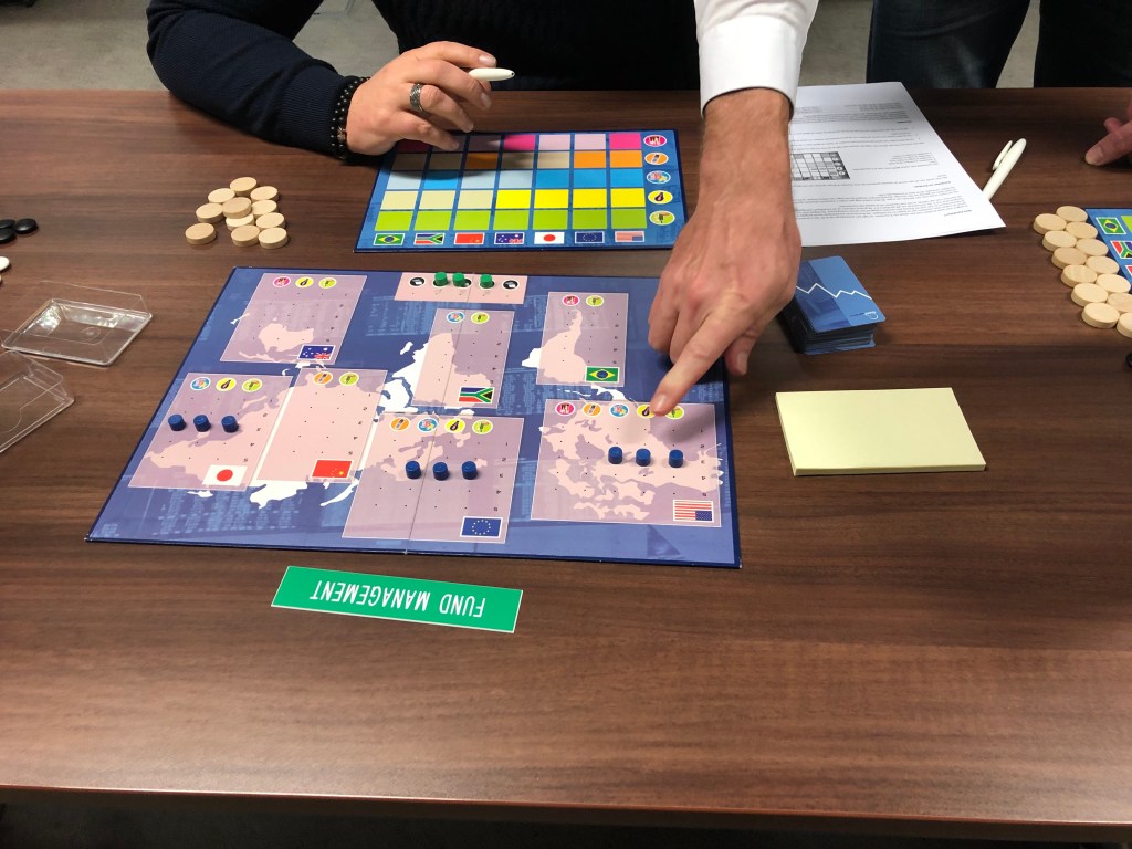 Business game The Wall Street Shuffle (change management)